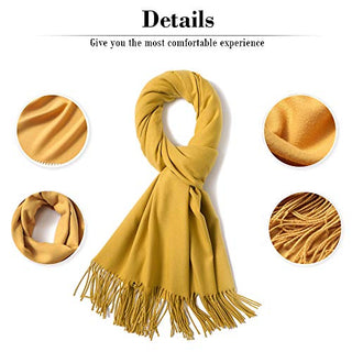 Pashmina Shawls and Wraps for Evening Dresses, Pre-Rolled Shawls for Evening Event Party (10colors)