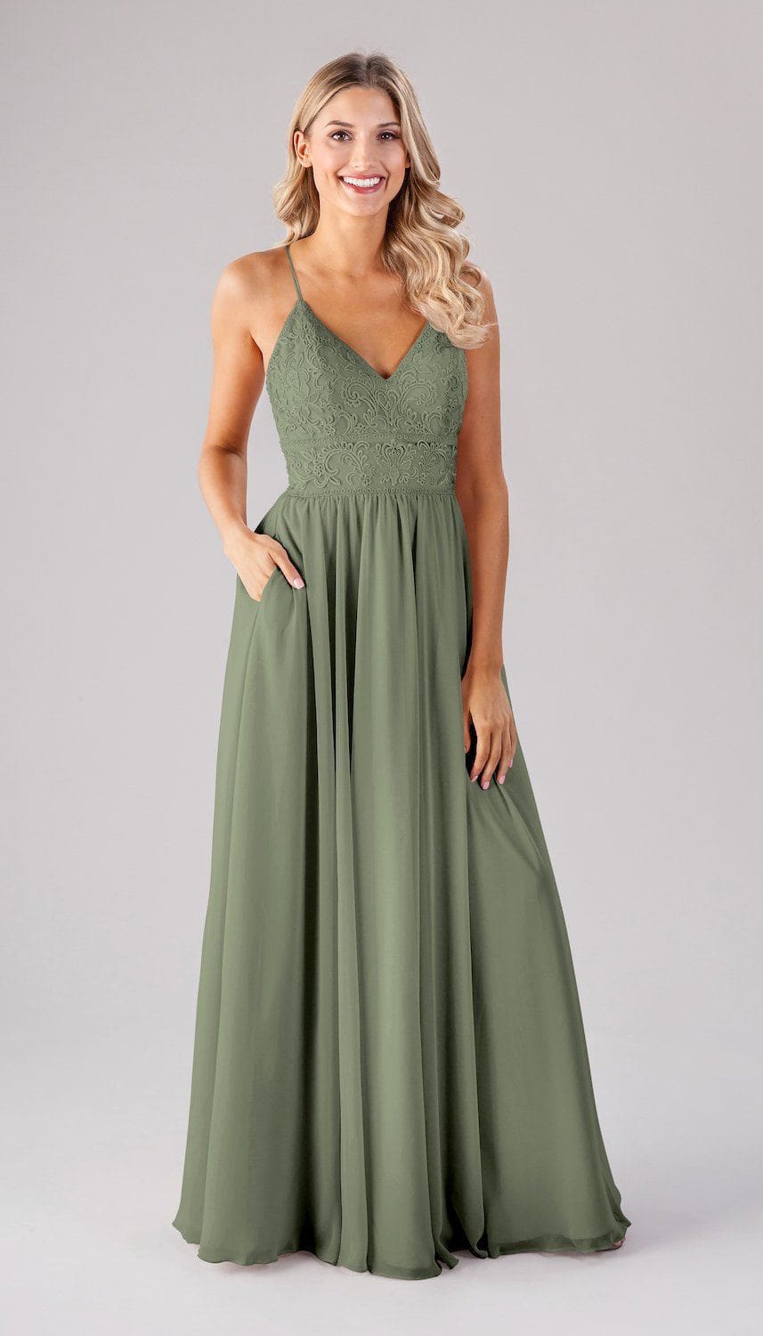 Cameron- Kennedy Blue Bridesmaids Dress